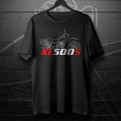Honda XL500 | R & S Inspired T-Shirt - Motorcycle Tee Shirt for Riders