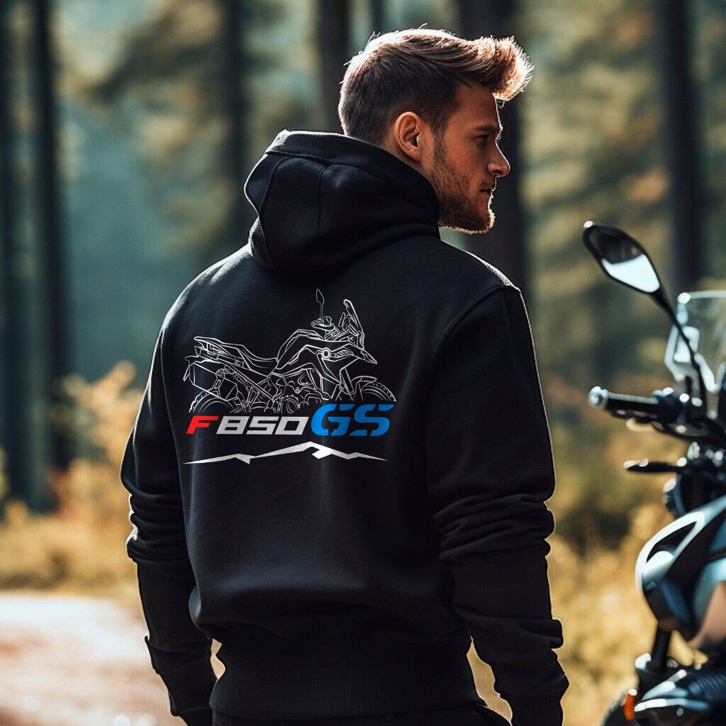 BMW F850GS Hoodie - Motorcycle Sweatshirt for ADV Rider