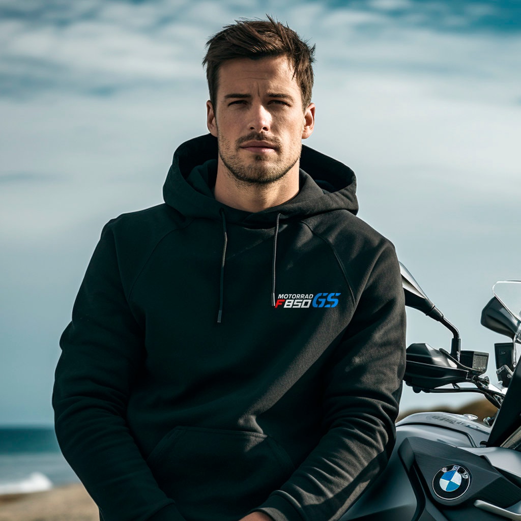 BMW F850GS Hoodie - Motorcycle Sweatshirt for ADV Rider