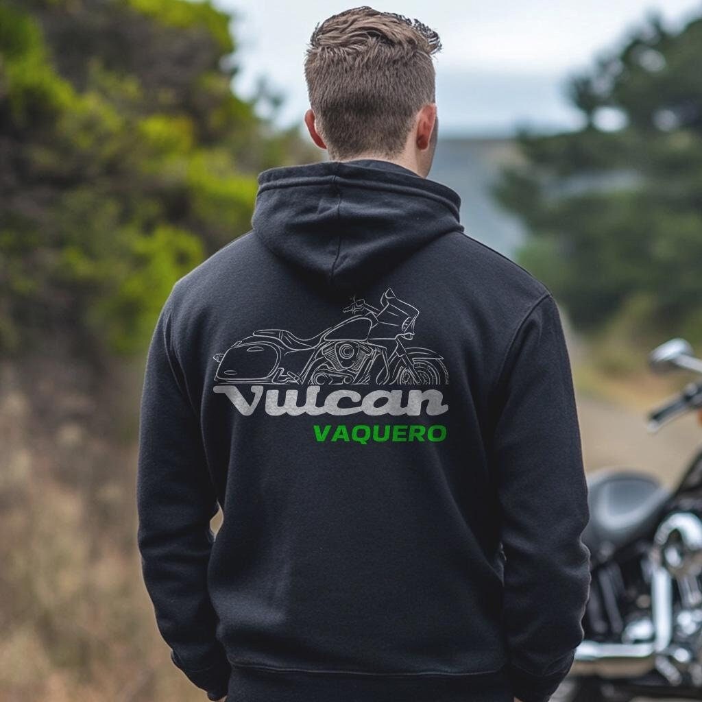 Kawasaki Vulcan 1700 Vaquero VN1700 2011-24 Inspired Hoodie - Motorcycle Sweatshirt for Riders