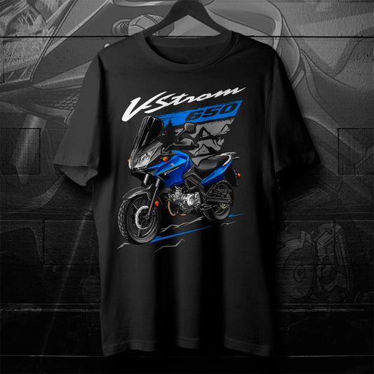 Suzuki V-Strom 650 2006-11 Inspired T-Shirt - Motorcycle Tee Shirt