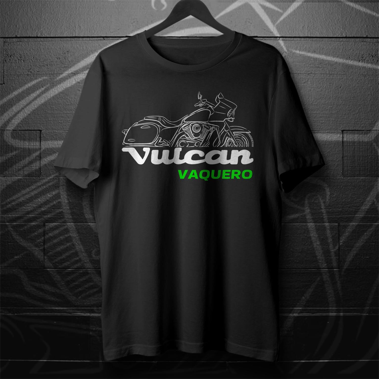 Kawasaki Vulcan 1700 Vaquero VN1700 2011-24 T-Shirt - Motorcycle Tee Shirt for Riders