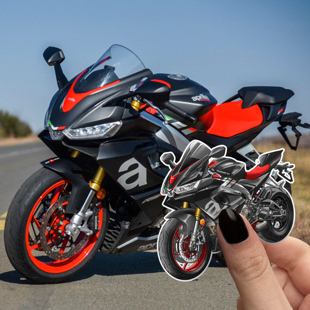 Aprilia RS 660 Stickers - Set of 3 Motorcycle Decals for Riders