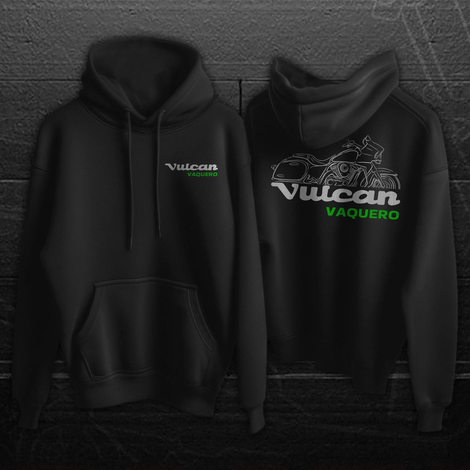 Kawasaki Vulcan 1700 Vaquero VN1700 2011-24 Inspired Hoodie - Motorcycle Sweatshirt for Riders