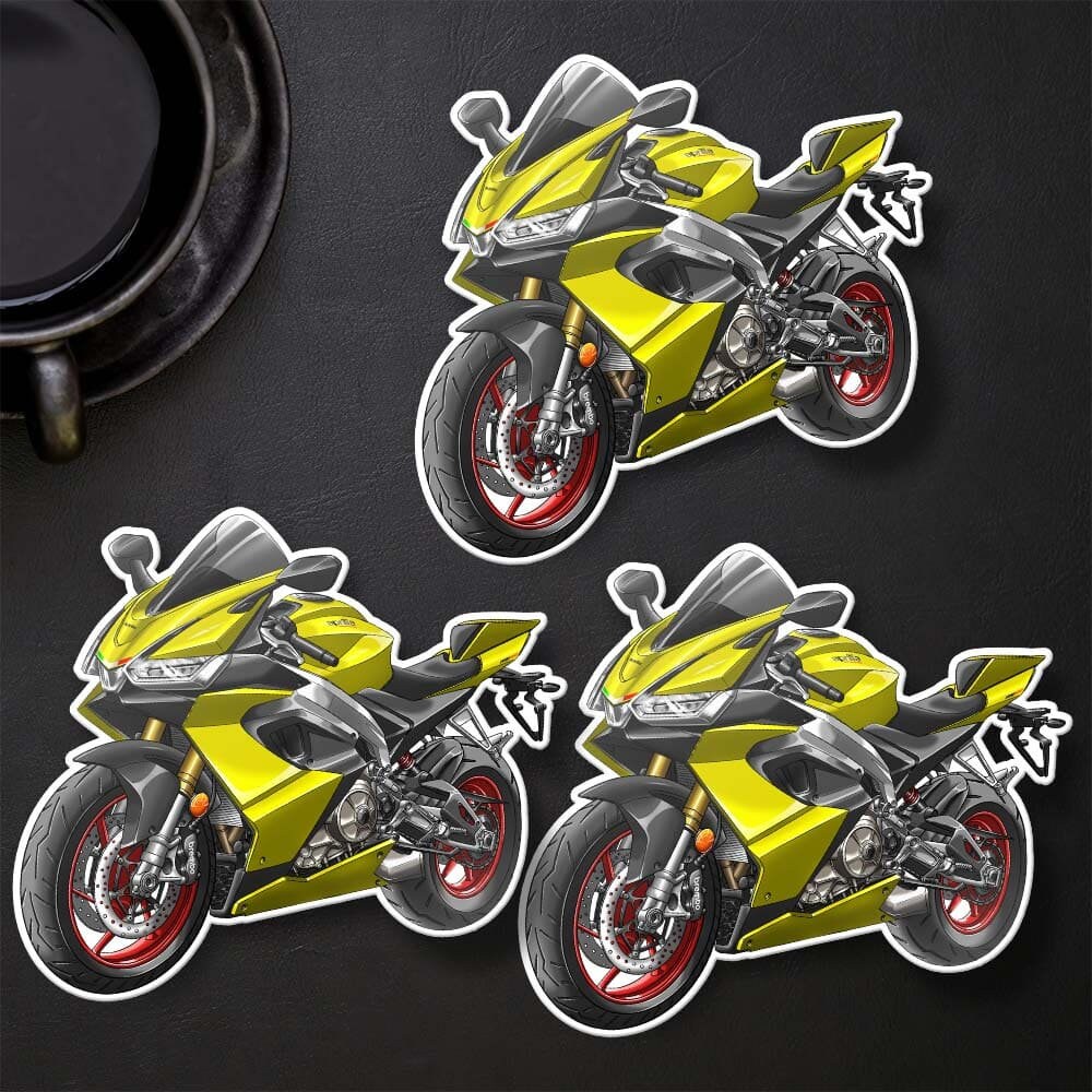 Aprilia RS 660 Stickers - Set of 3 Motorcycle Decals for Riders