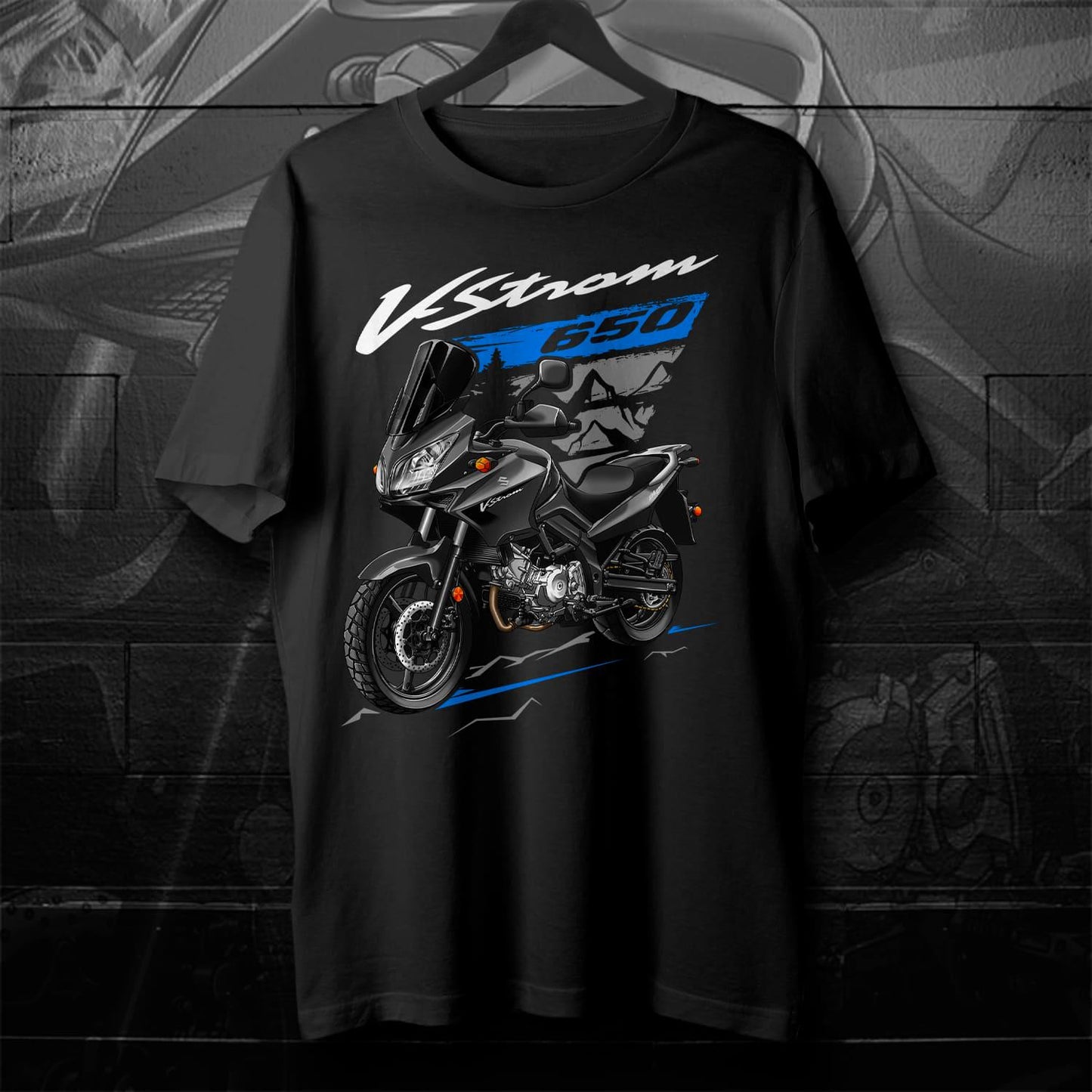 Suzuki V-Strom 650 2006-11 Inspired T-Shirt - Motorcycle Tee Shirt