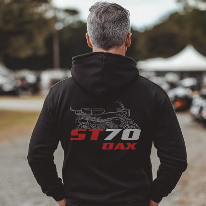 Honda ST70 Dax Inspired Hoodie - Motorcycle Sweatshirt