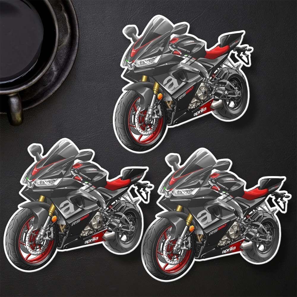 Aprilia RS 660 Stickers - Set of 3 Motorcycle Decals for Riders