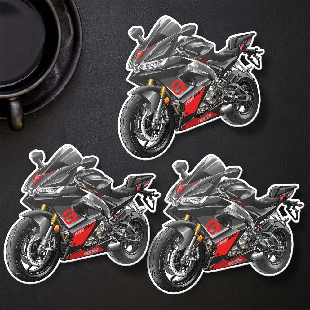 Aprilia RS 660 Stickers - Set of 3 Motorcycle Decals for Riders