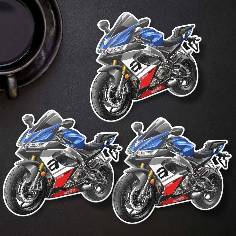 Aprilia RS 660 Stickers - Set of 3 Motorcycle Decals for Riders