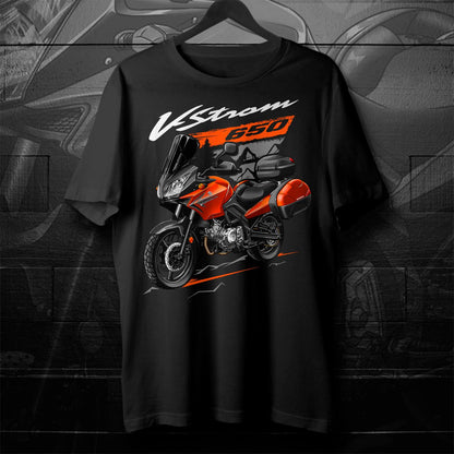 Suzuki V-Strom 650 2006-11 Inspired T-Shirt - Motorcycle Tee Shirt