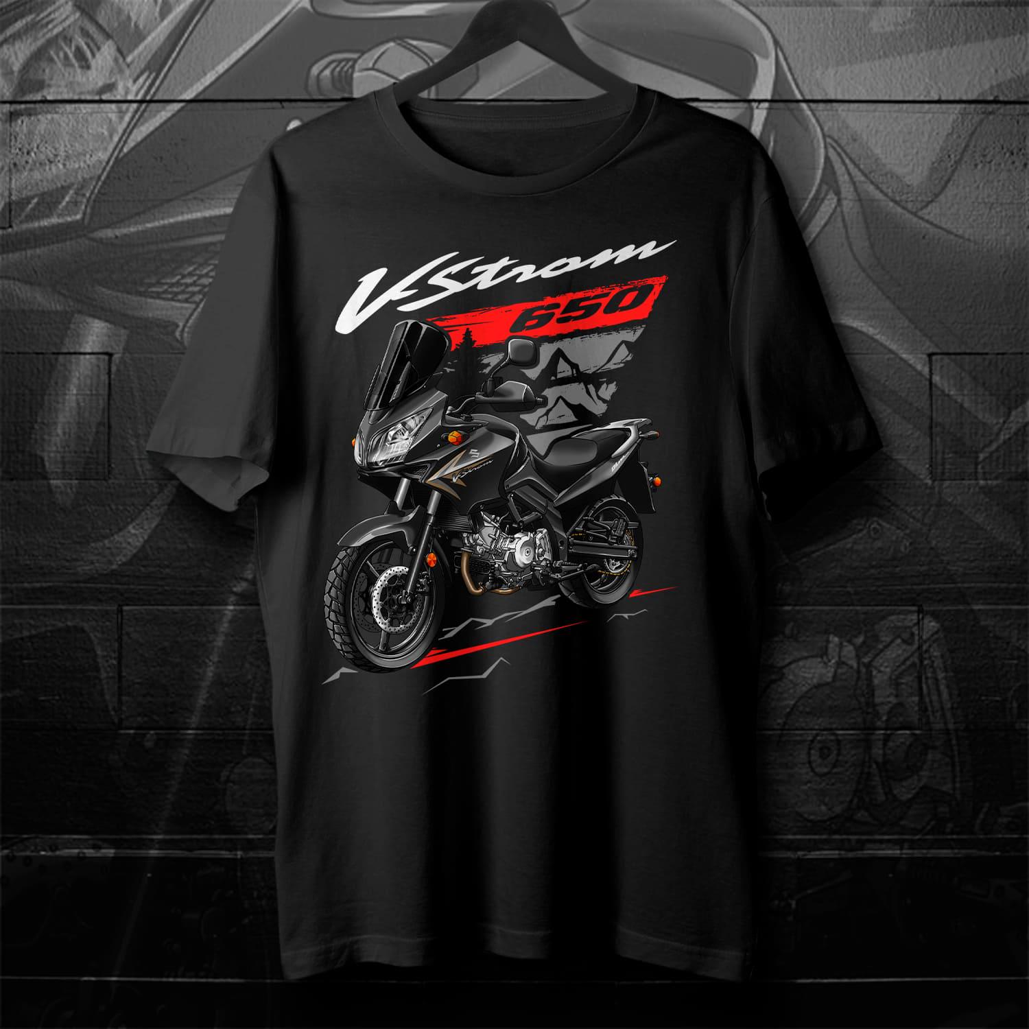 Suzuki V-Strom 650 2006-11 Inspired T-Shirt - Motorcycle Tee Shirt