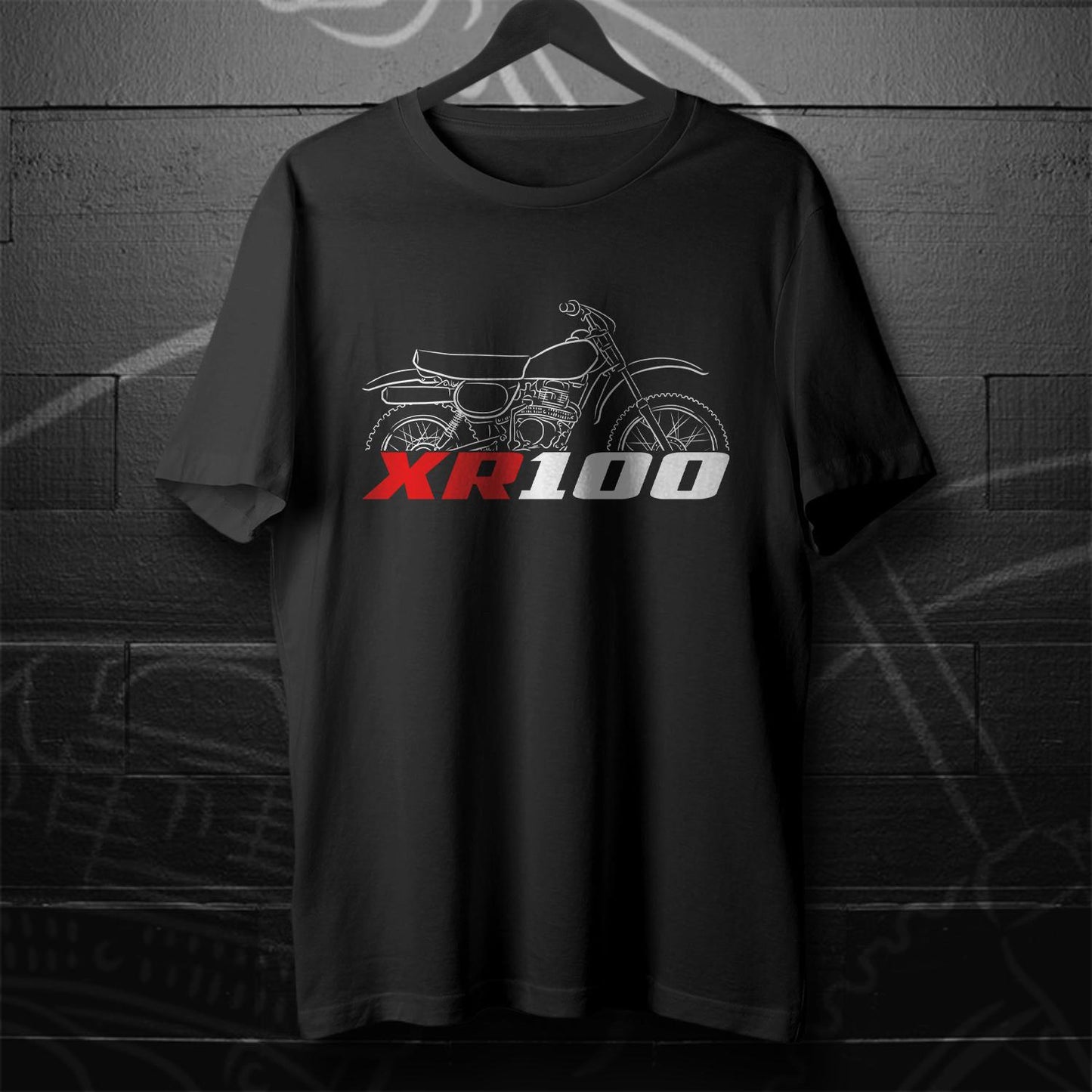 Honda XR100 & 100R Inspired T-Shirt - Motorcycle Tee Shirt for Riders