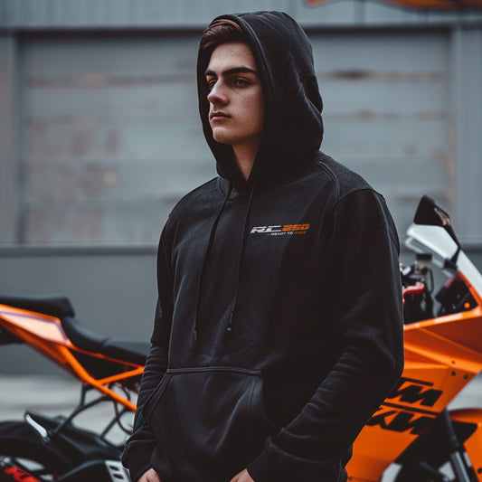 KTM RC 250 Hoodie - Motorcycle Sweatshirt for Riders