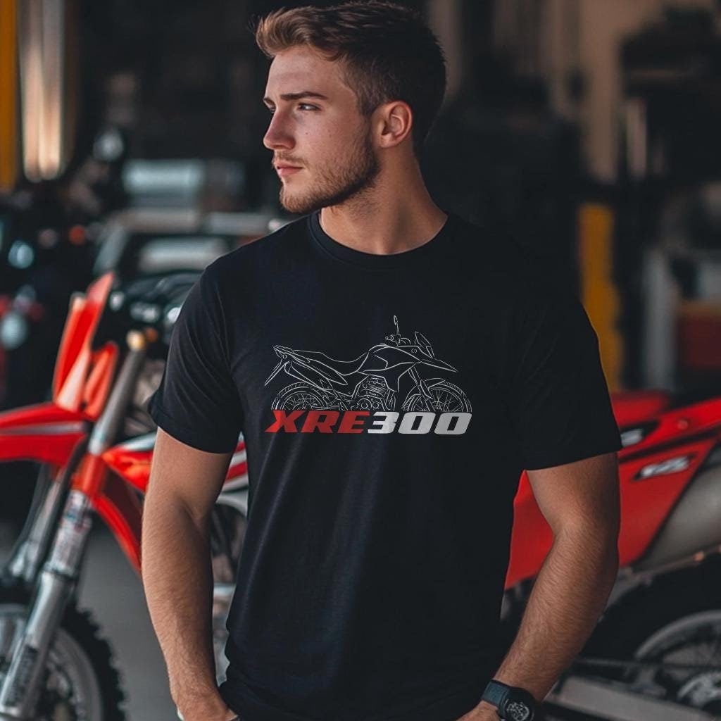 Honda XRE300 Inspired T-Shirt - Motorcycle Tee Shirt for Riders