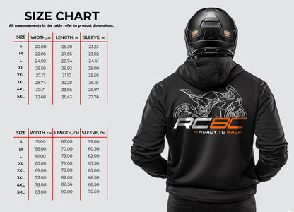 KTM RC8C Hoodie - Motorcycle Sweatshirt for Riders