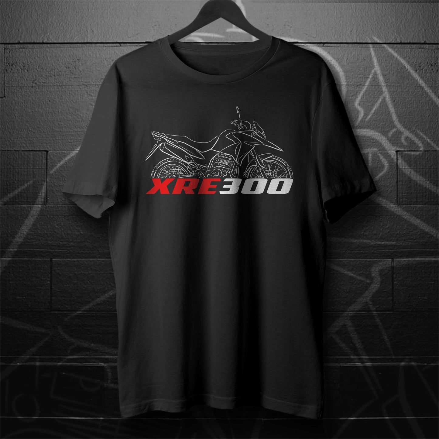 Honda XRE300 Inspired T-Shirt - Motorcycle Tee Shirt for Riders