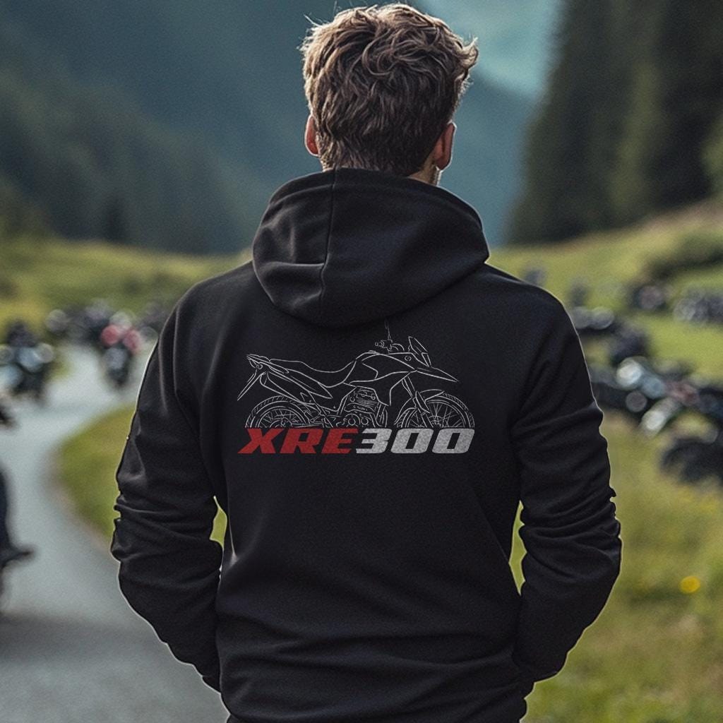 Honda XRE300 Inspired Hoodie - Motorcycle Sweatshirt for Riders