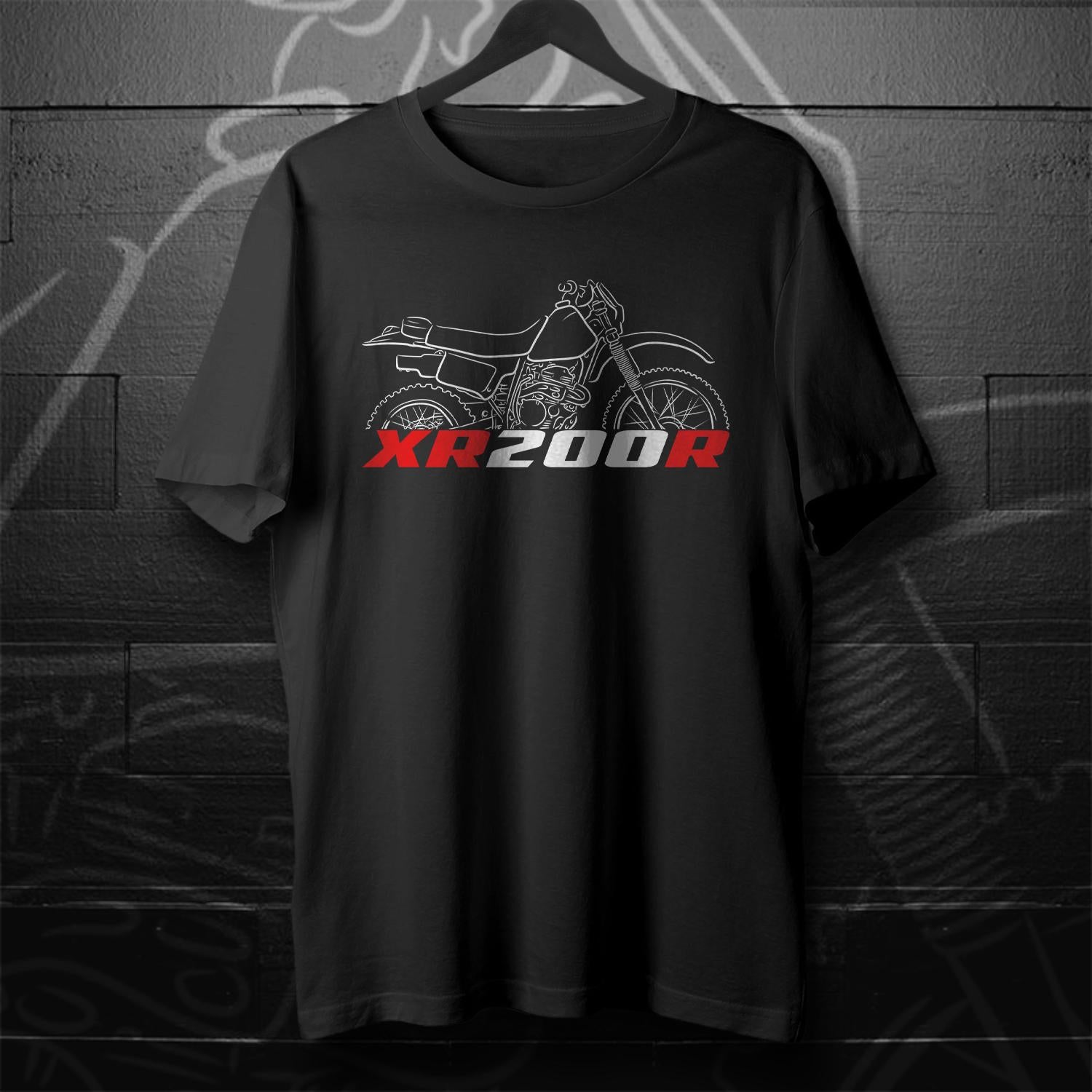 Honda XR200R Inspired T-Shirt - Motorcycle Tee Shirt for Riders