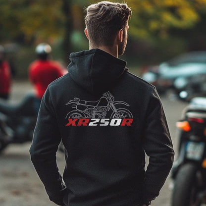 Honda XR250R Inspired Hoodie - Motorcycle Sweatshirt for Riders