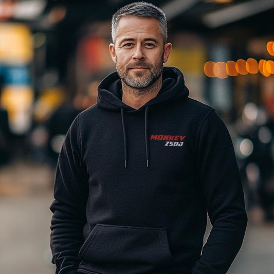 Honda Z50J & J Monkey Inspired Hoodie - Motorcycle Sweatshirt for Riders