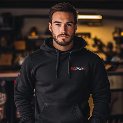 Honda XR250R Inspired Hoodie - Motorcycle Sweatshirt for Riders