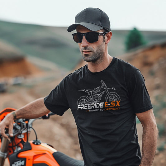 KTM Freeride E-SX T-Shirt - Motorcycle Tee Shirt for Riders