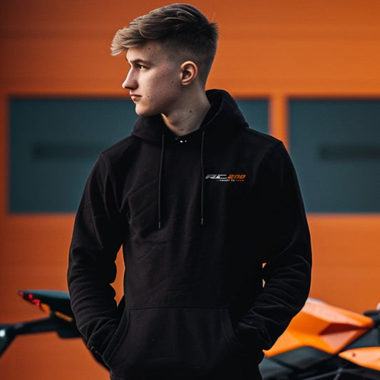 KTM RC 200 Hoodie - Motorcycle Sweatshirt for Riders
