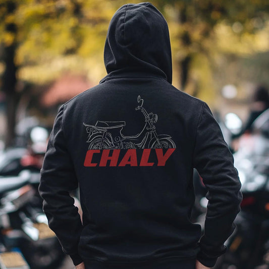 Honda Chaly Inspired Hoodie - Motorcycle Sweatshirt for Riders