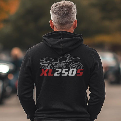 Honda XL250S Inspired Hoodie - Motorcycle Sweatshirt for Riders
