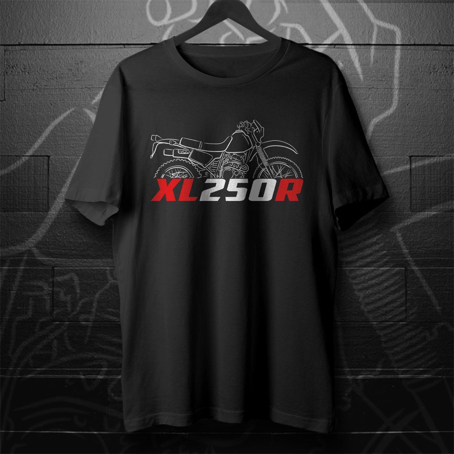 Honda XL250R Inspired T-Shirt - Motorcycle Tee Shirt for Riders