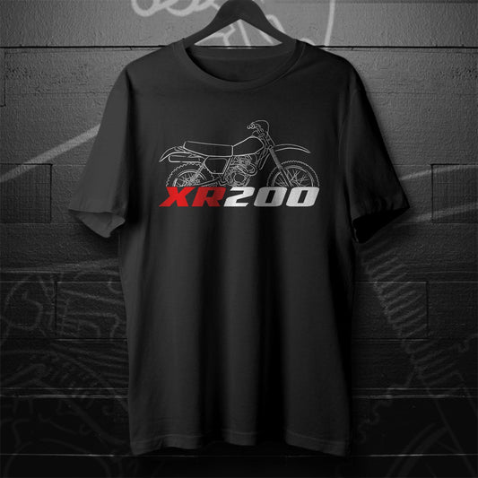 Honda XR200 Inspired T-Shirt - Motorcycle Tee Shirt for Riders