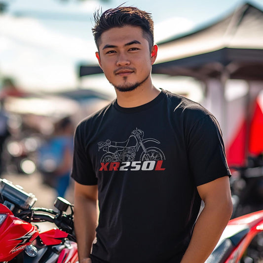 Honda XR250L Inspired T-Shirt - Motorcycle Tee Shirt for Riders