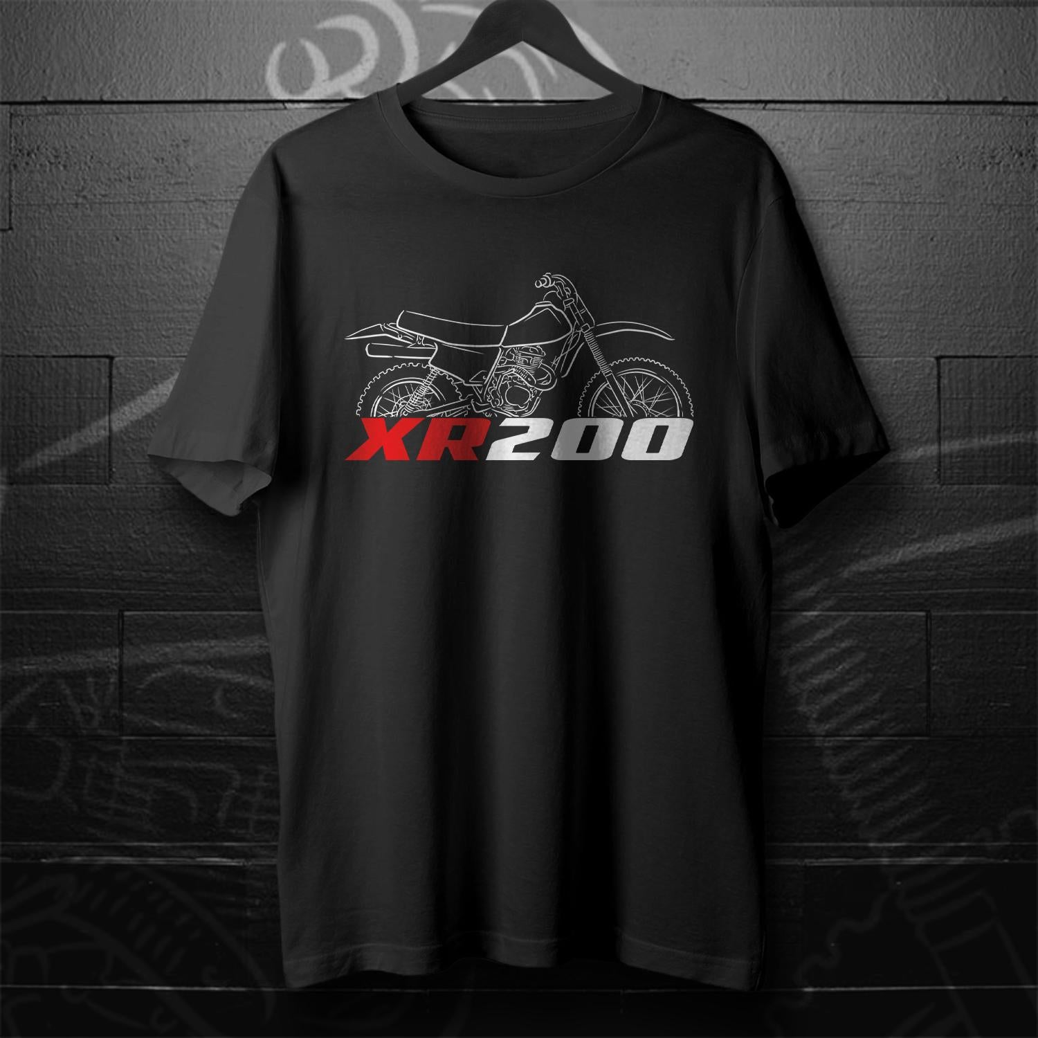 Honda XR200 Inspired T-Shirt - Motorcycle Tee Shirt for Riders