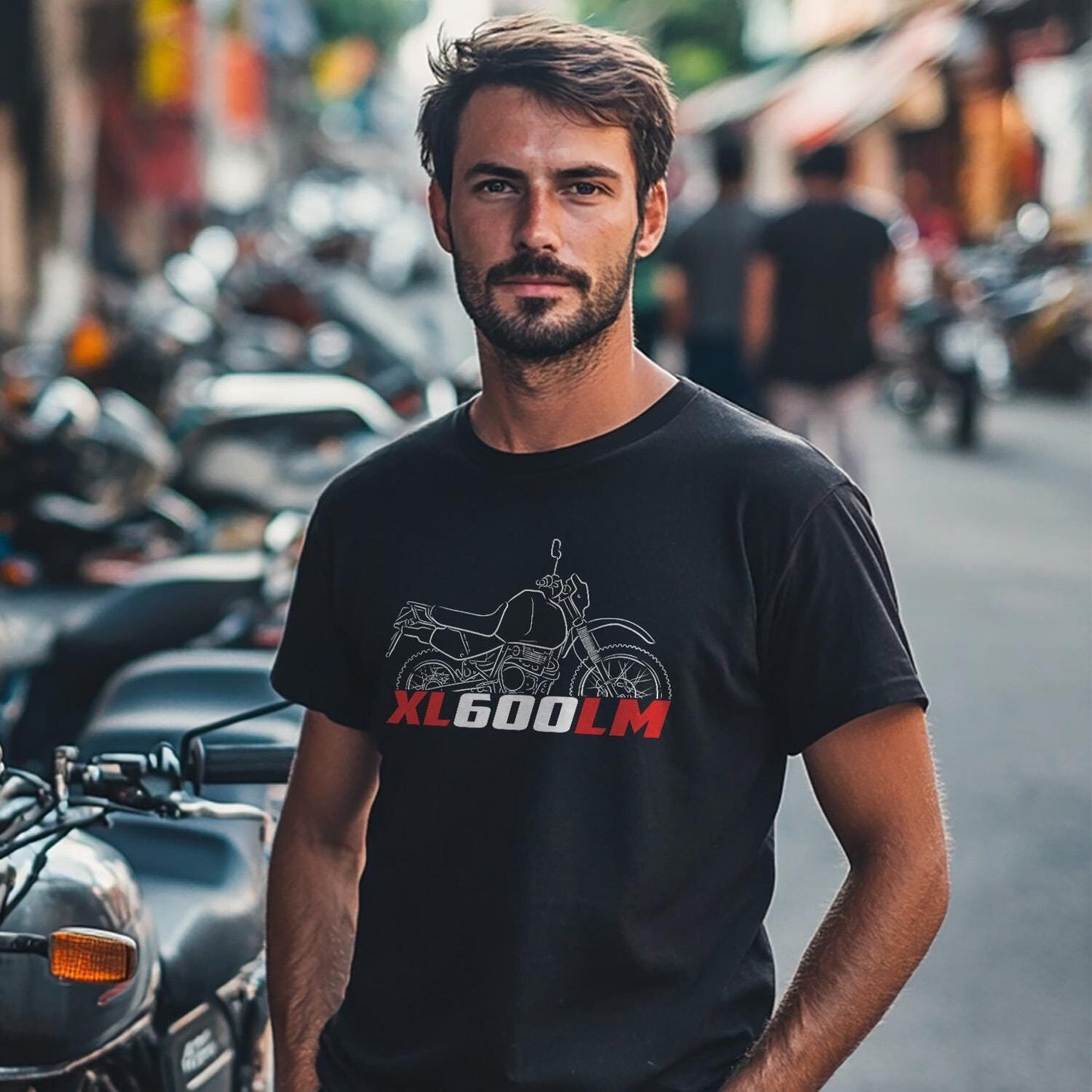 Honda XL600 | LM | RM & R Inspired T-Shirt - Motorcycle Tee Shirt for Riders