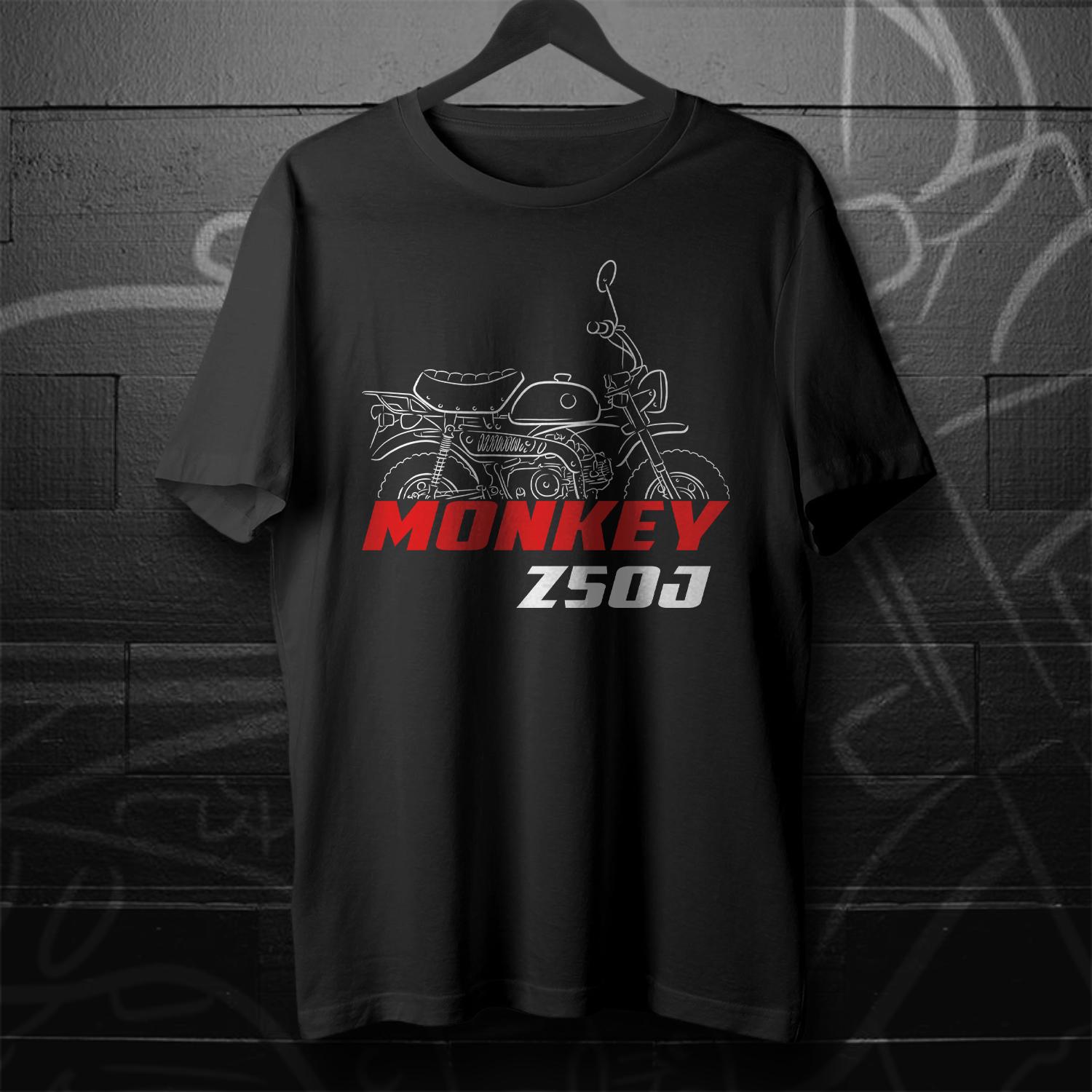 Honda Z50J & J Monkey Inspired T-Shirt - Motorcycle Tee Shirt for Riders