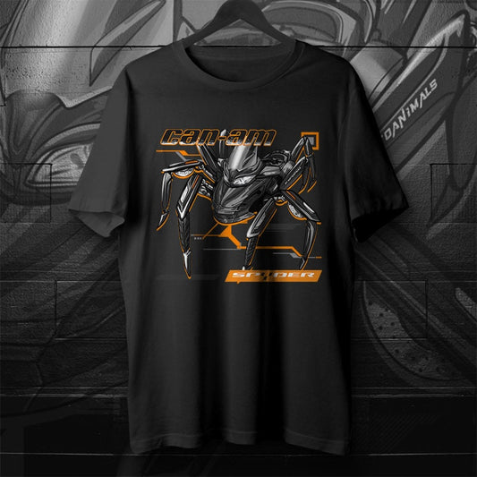 Can-Am Spyder ST 2014-16 T-Shirt - Motorcycle Tee Shirt for Riders