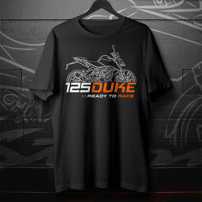KTM 125 Duke T-Shirt - Motorcycle Tee Shirt for Riders
