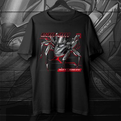 Can-Am Spyder ST 2014-16 T-Shirt - Motorcycle Tee Shirt for Riders