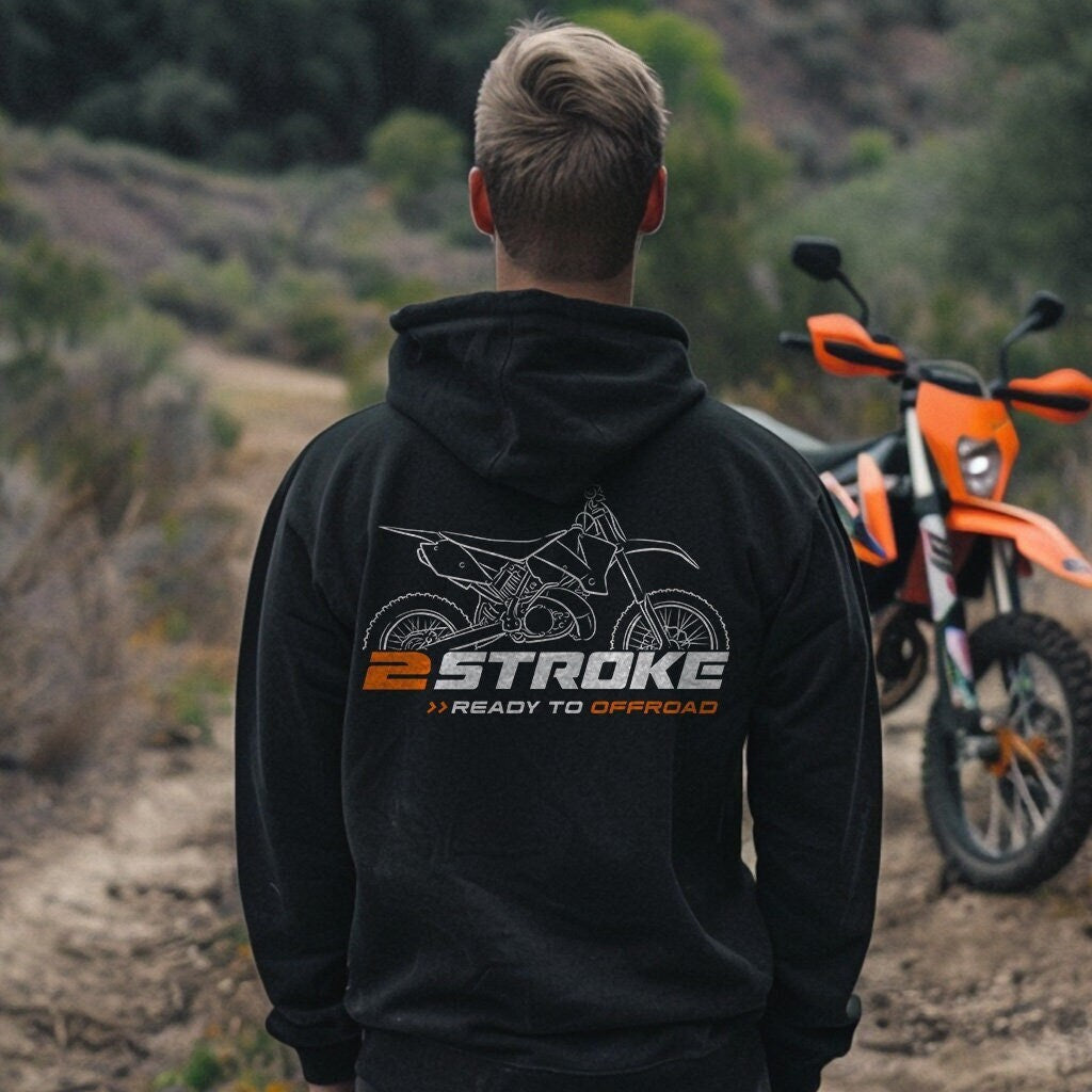 KTM 300 XC-W 2006-24 Hoodie - Motorcycle Sweatshirt for Enduro Riders