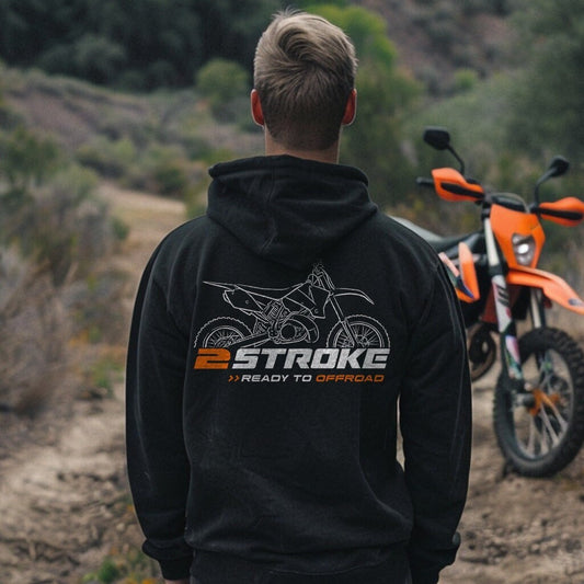 KTM 300 XC-W 2006-24 Hoodie - Motorcycle Sweatshirt for Enduro Riders