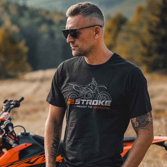 KTM 300 XC-W 2006-24 T-Shirt - Motorcycle Tee Shirt for Enduro Riders