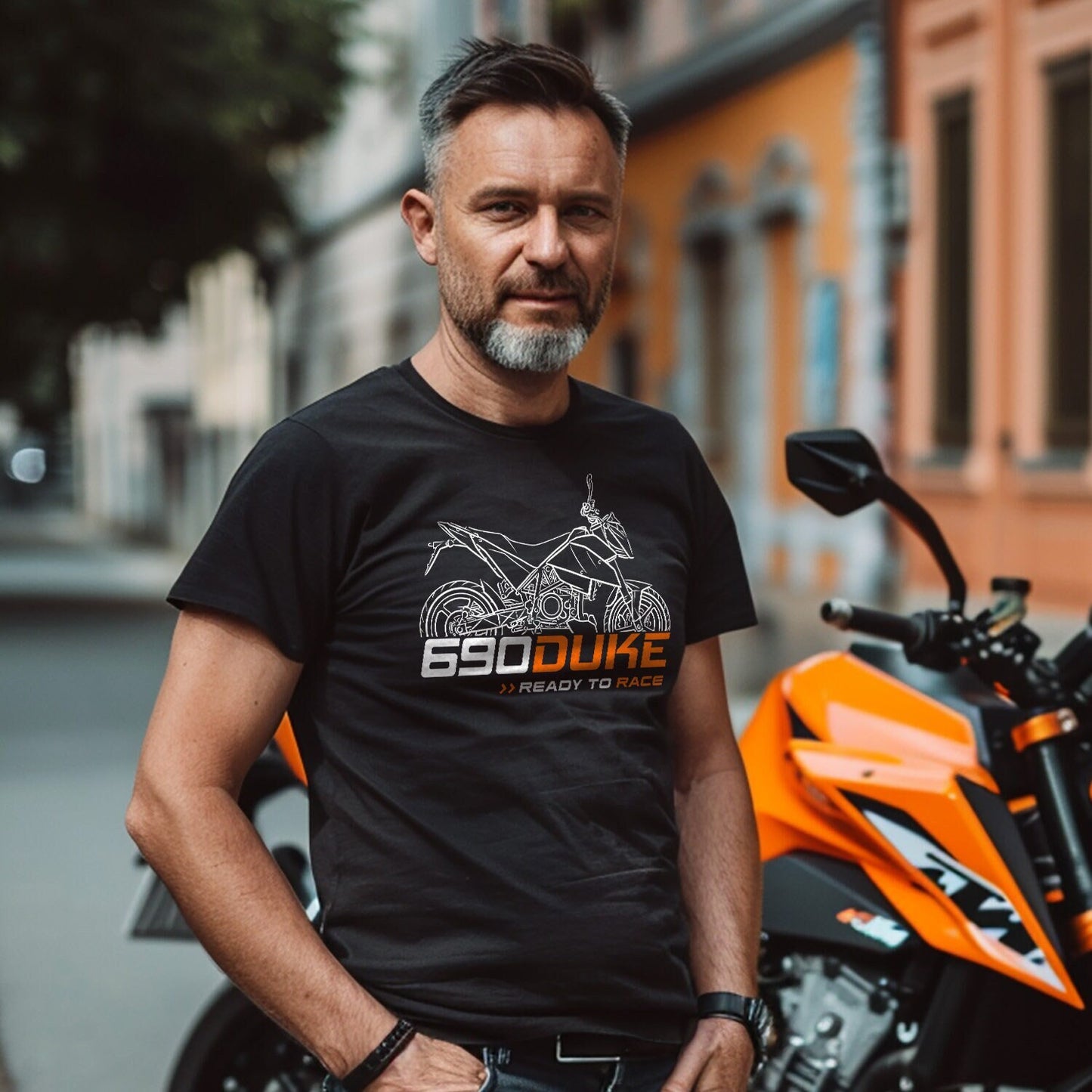 KTM 690 Duke T-Shirt - Motorcycle Tee Shirt for Riders