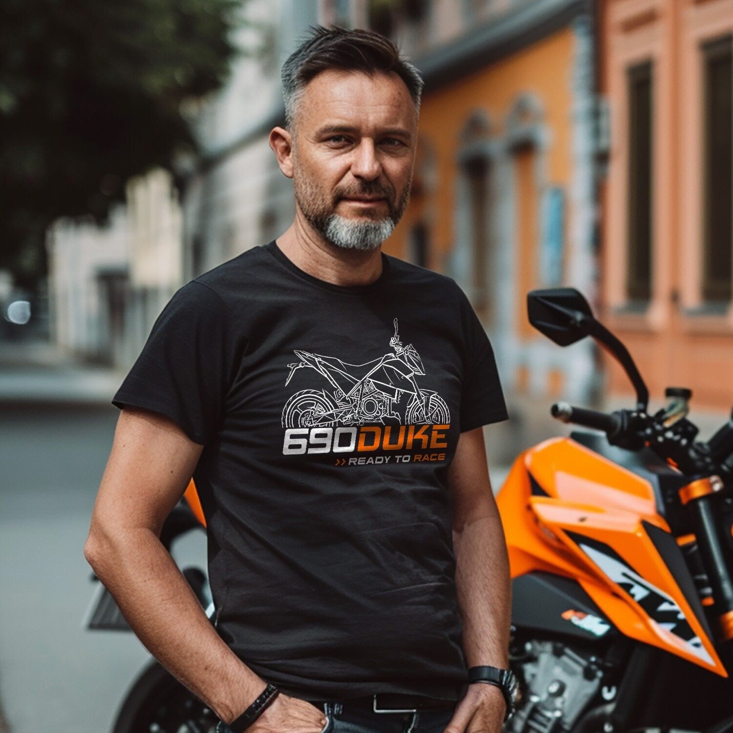 KTM 690 Duke T-Shirt - Motorcycle Tee Shirt for Riders