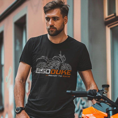 KTM 250 Duke T-Shirt - Motorcycle Tee Shirt for Riders