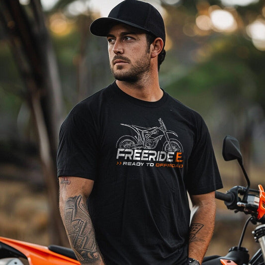 KTM Freeride E T-Shirt - Motorcycle Tee Shirt for Riders