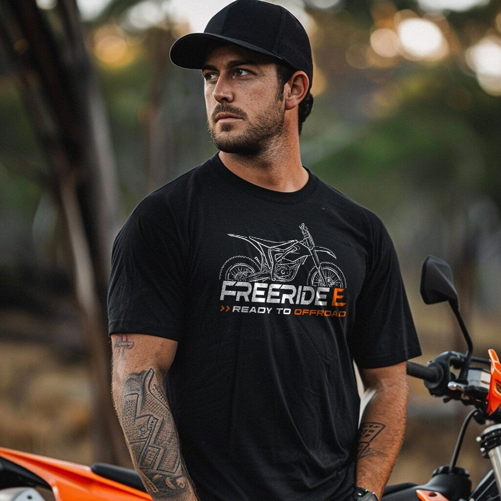 KTM Freeride E T-Shirt - Motorcycle Tee Shirt for Riders