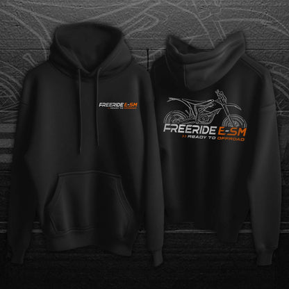 KTM Freeride E-SM Hoodie - Motorcycle Sweatshirt for Riders