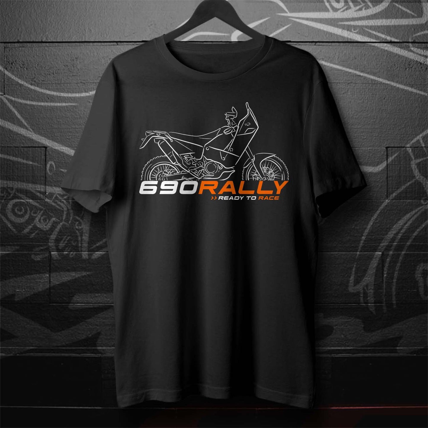 KTM LC4 690 Rally Replica T-Shirt - Motorcycle Tee Shirt for Riders