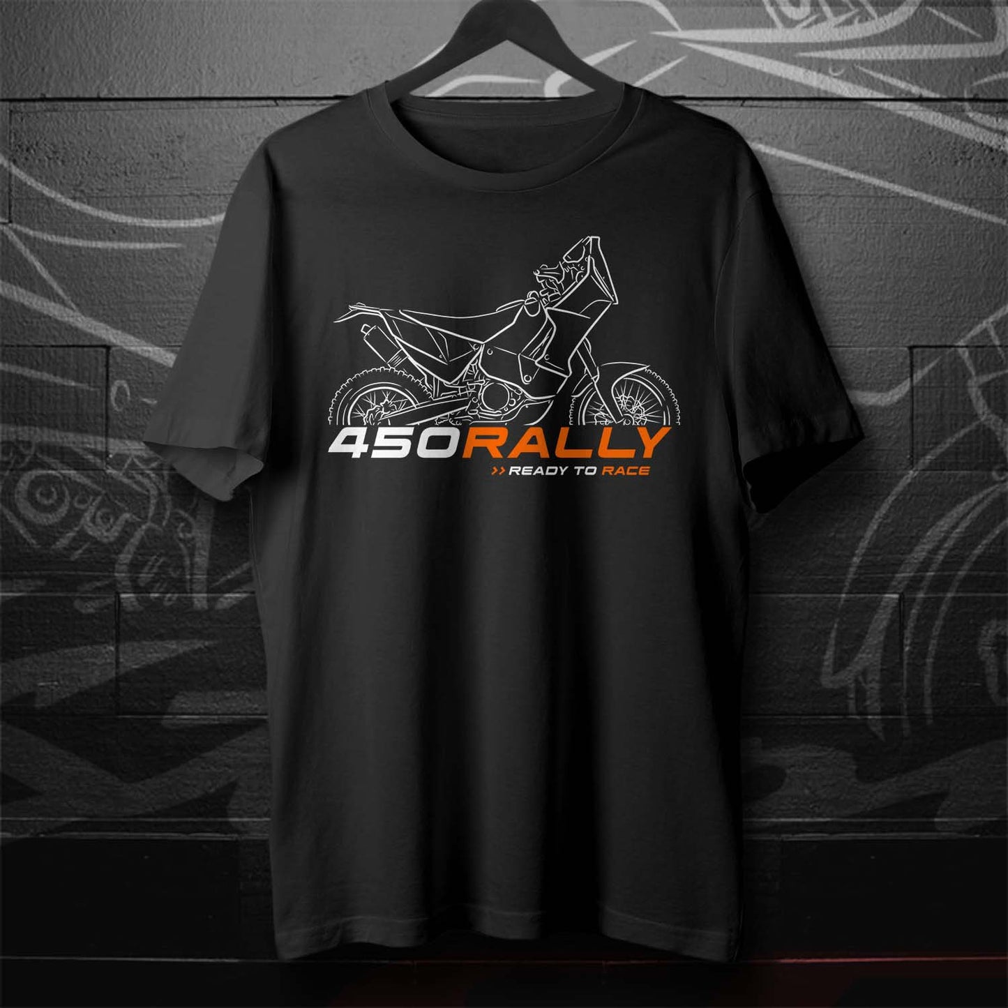 KTM 450 Rally Replica T-Shirt - Motorcycle Tee Shirt for Riders